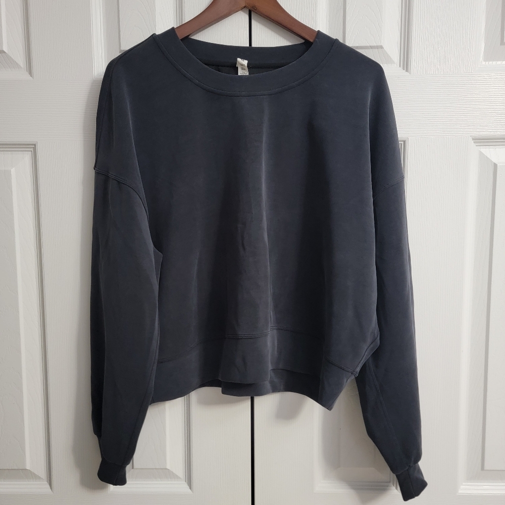 Lululemon Softstream Perfectly Oversized Cropped Crew & Straight Leg Pants, 10 - Picture 2 of 16